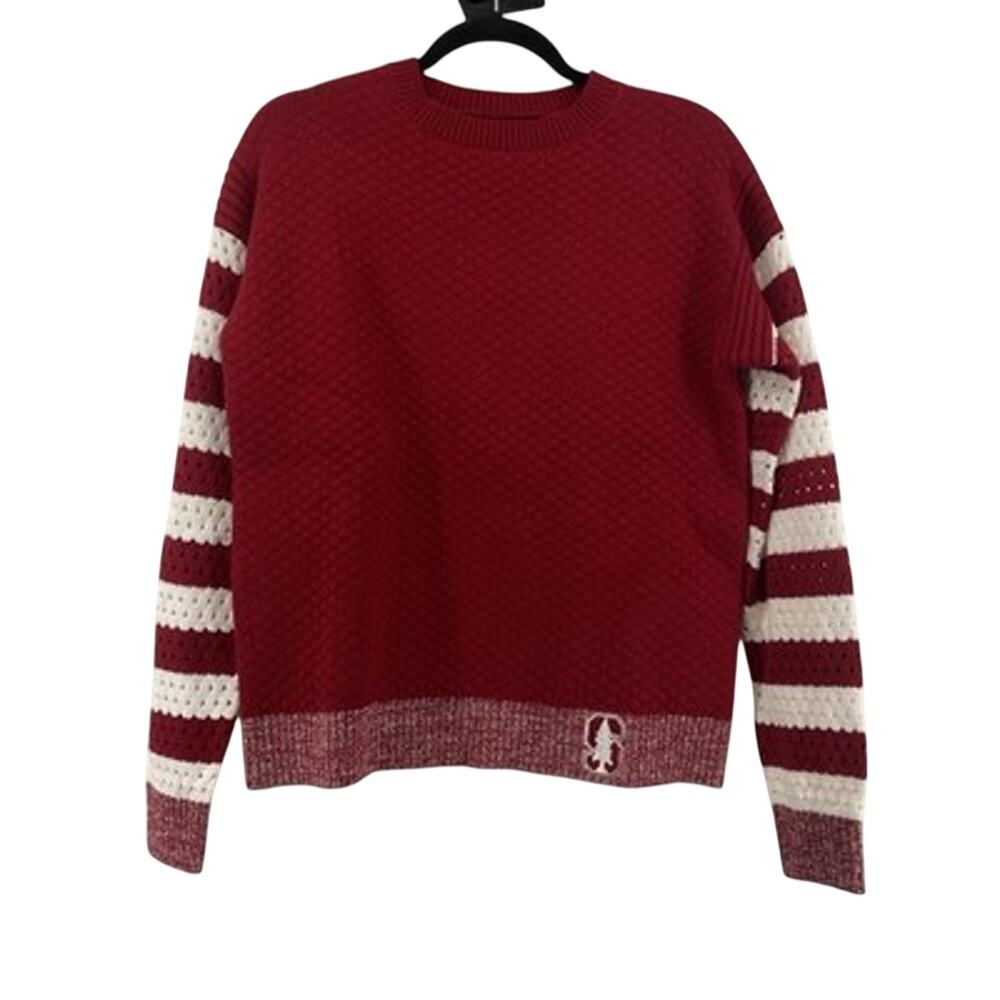 Emerson Street Clothing Stanford University Red Sweater Size S